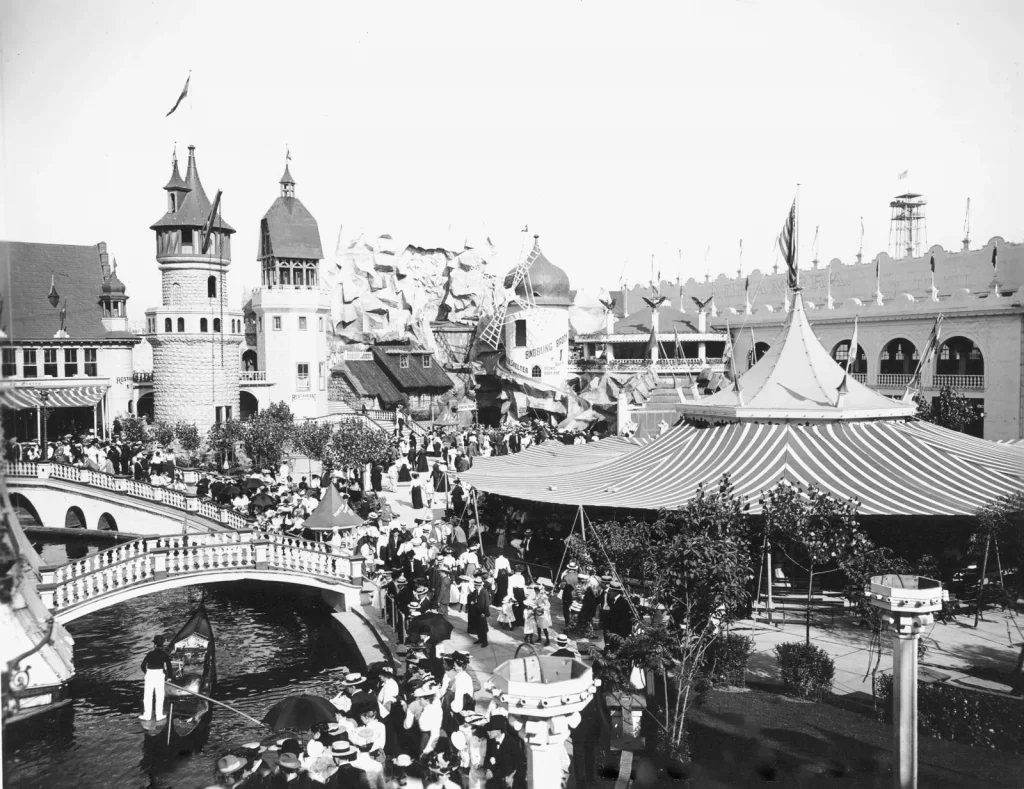 Brooklyn Luna Park Coney Island circa 1903